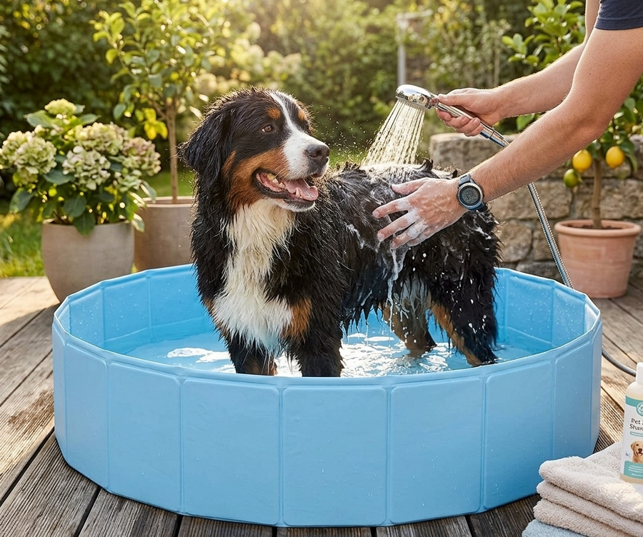 Piscina Plegable Portátil para Mascotas