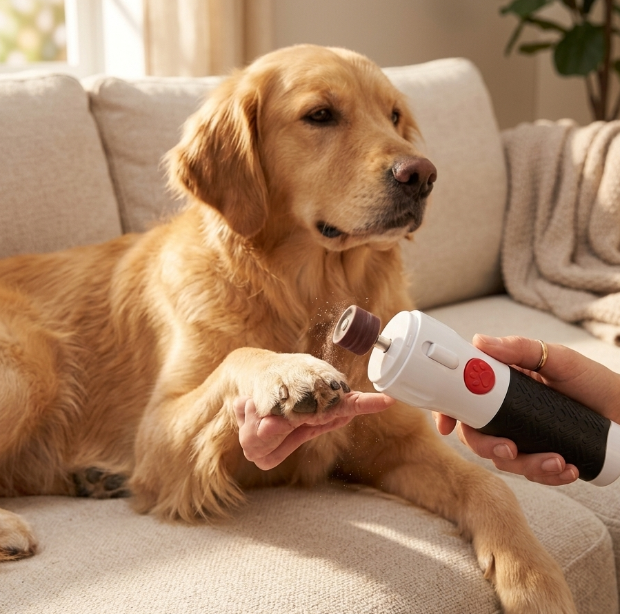Lijador de Uñas Eléctrico para Mascotas